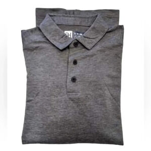 Ben Hogan Long Sleeve Ottoman Golf Polo Shirt Size  Small